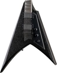 Metal electric guitar Ltd Kirk Hammett KH-V 602 - Black sparkle