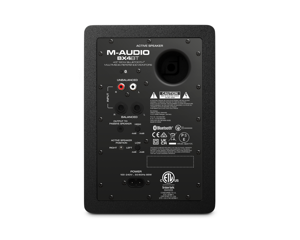 M-audio Bx4d4-bt - La Paire - Active studio monitor - Variation 2