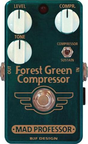 Mad Professor Forest Green Compressor - Compressor, sustain & noise gate effect pedal - Main picture