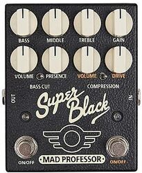 Overdrive, distortion & fuzz effect pedal Mad professor                  SUPER BLACK OVERDRIVE