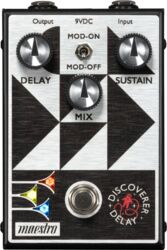 Reverb, delay & echo effect pedal Maestro DISCOVERER DELAY