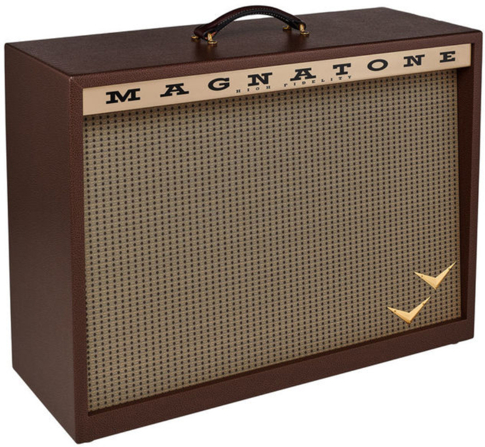 Magnatone Traditional Collection Extension Cabinet 2x12 65w 8-ohms - Electric guitar amp cabinet - Main picture