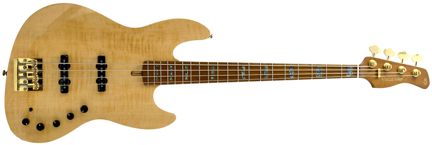 Marcus Miller V10dx 4st 4c Active Mn - Natural - Solid body electric bass - Main picture
