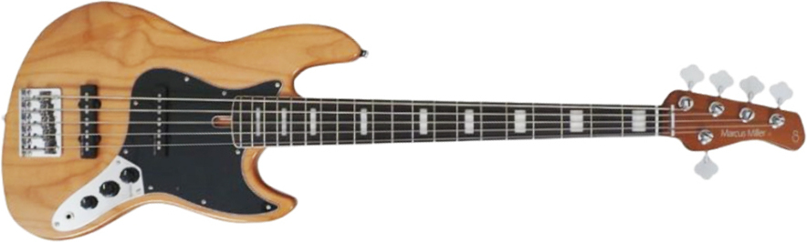 Marcus Miller V5r 5st 5c Rw - Natural - Solid body electric bass - Main picture