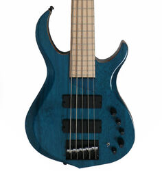 Solid body electric bass Marcus miller M2 5ST WHP (MN) - Trans blue