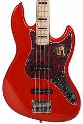 Solid body electric bass Marcus miller V7 Vintage Ash 4-String 2nd Gen (No Bag) - Bright red metallic