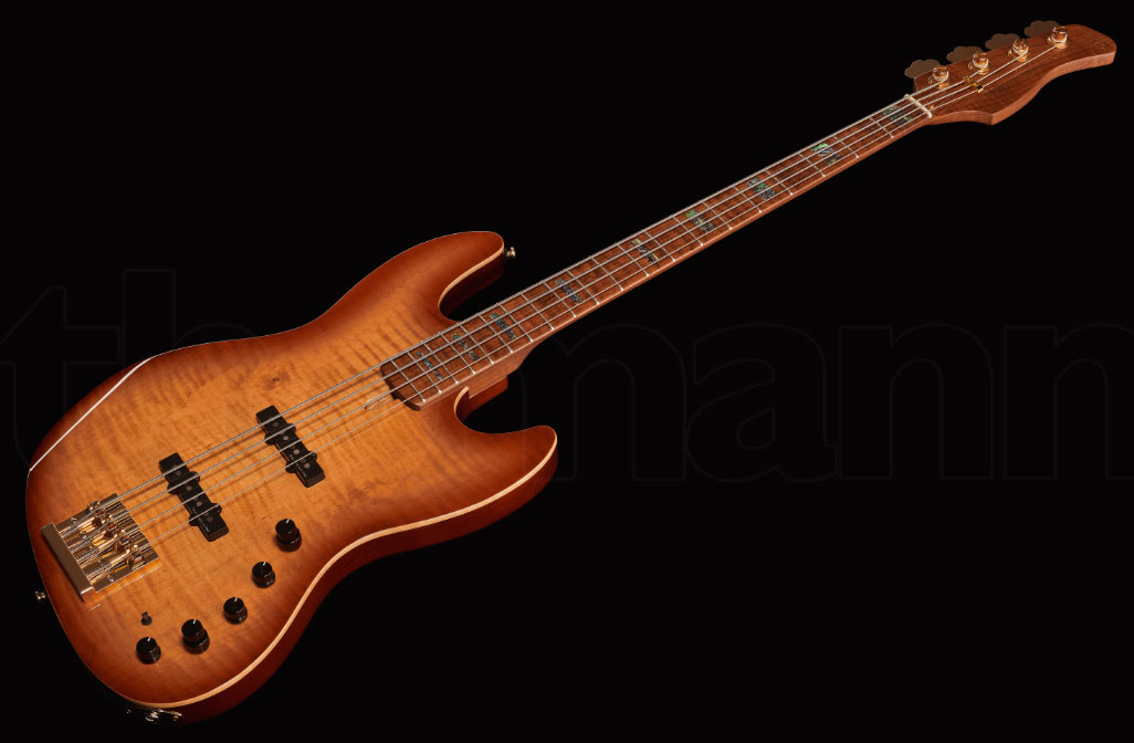 Marcus Miller V10dx 4st 4c Active Mn - Tobacco Sunburst - Solid body electric bass - Variation 1