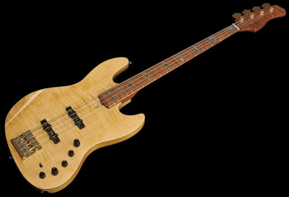 Marcus Miller V10dx 4st 4c Active Mn - Natural - Solid body electric bass - Variation 2