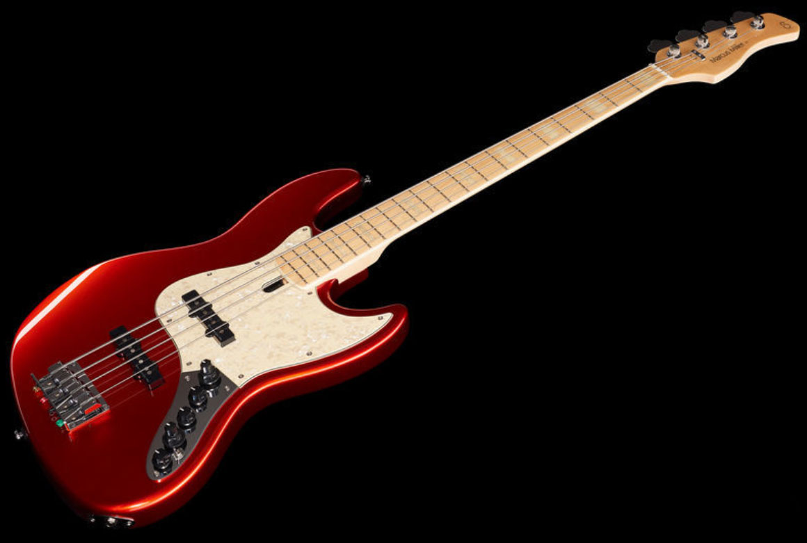 Marcus Miller V7 Swamp Ash 4st 2nd Generation Mn Sans Housse - Bright Metallic Red - Solid body electric bass - Variation 2