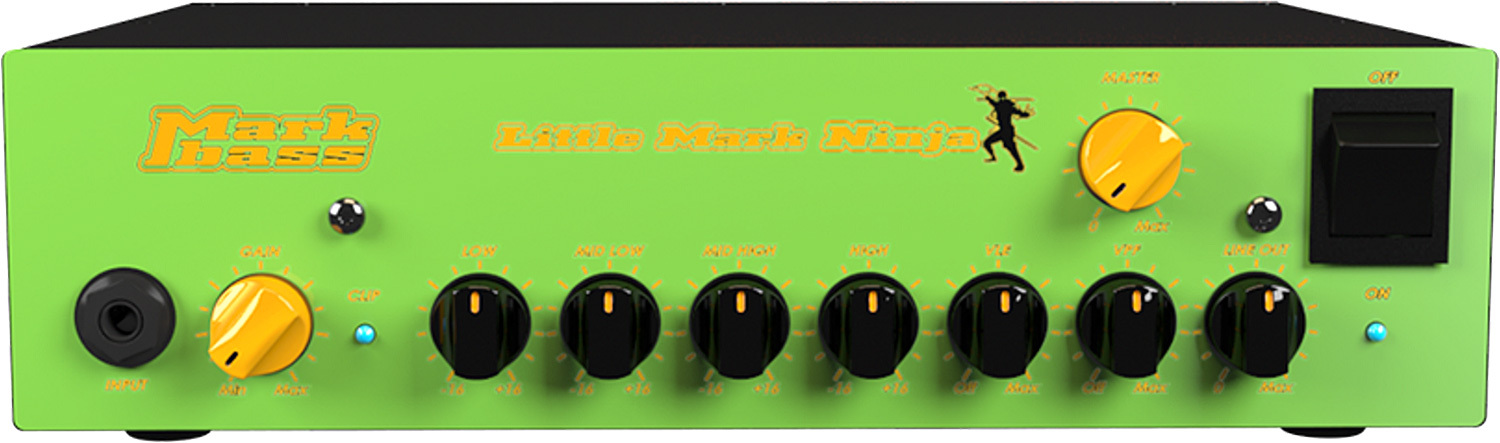 Markbass Little Mark Ninja Head 1000w 4 Ohms - Bass amp head - Main picture