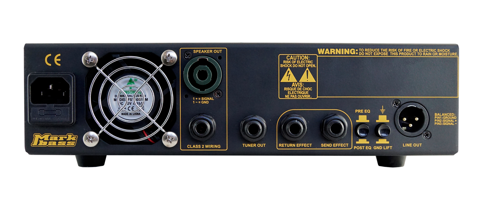 Markbass Little Mark Iv 300 300w Black - Bass amp head - Variation 1