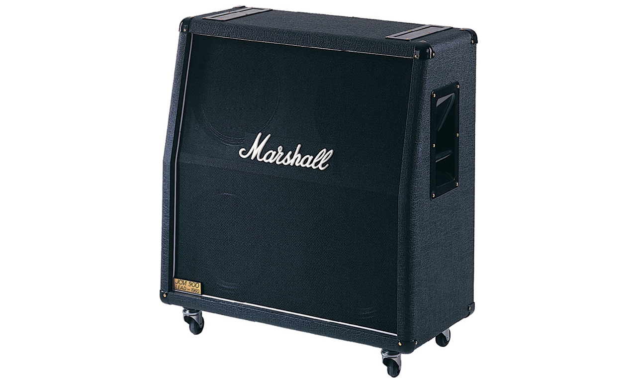 Marshall 1960av Angled 4x12 280w 4/8/16-ohms Stereo  Pan Coupe Vintage 30 - Electric guitar amp cabinet - Variation 1