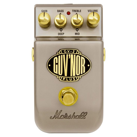 Marshall Gv-2 Guv'nor Plus - Overdrive, distortion & fuzz effect pedal - Variation 1