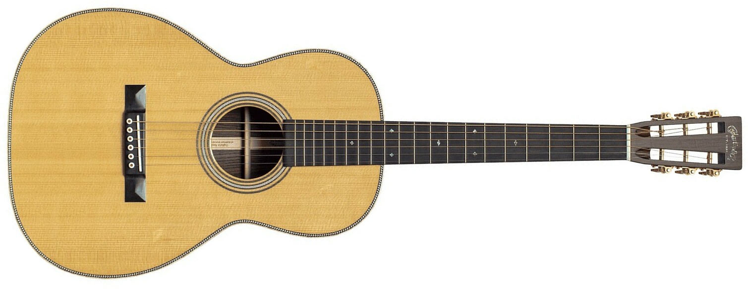 Martin 0012-28 Modern Deluxe Grand Concert Epicea Palissandre Eb - Natural Gloss - Acoustic guitar & electro - Main picture