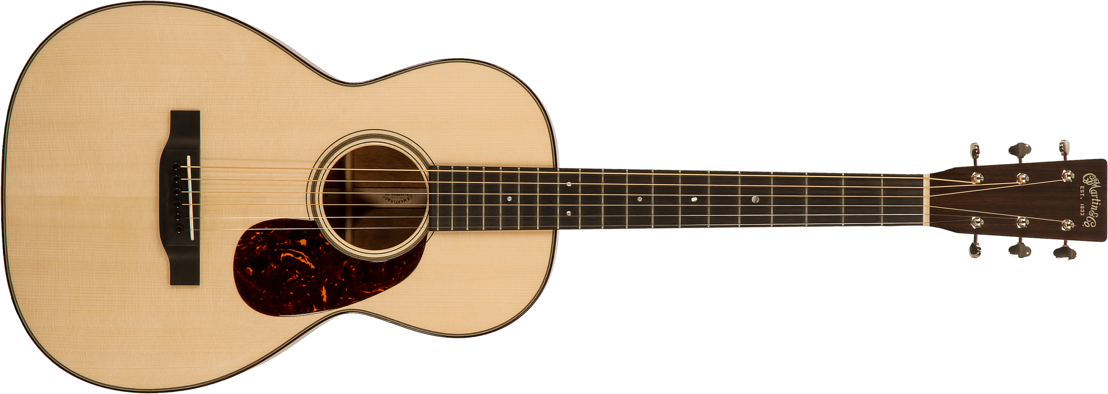 Martin Custom Shop 0 12-fret Epicea Acajou Eb #m2473413 - Natural - Acoustic guitar & electro - Main picture
