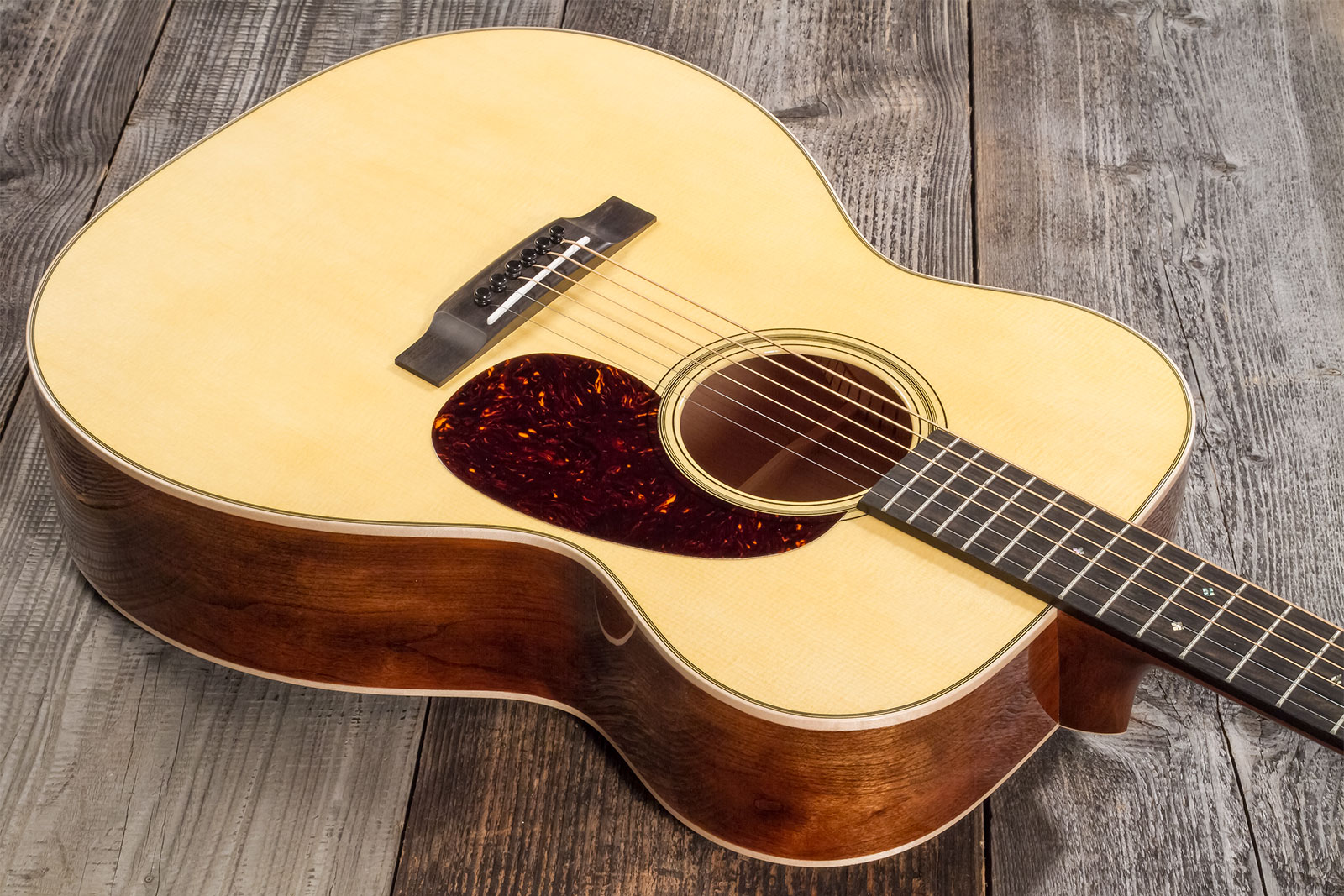 Martin Custom Shop Cs-000-cherryhill 000 Epicea Cerisier Eb #2742278 - Natural Aging Toner - Acoustic guitar & electro - Variation 2