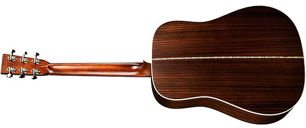 Martin D-28 Standard Dreadnought Epicea Palissandre Eb - Satin Amberburst - Acoustic guitar & electro - Variation 1