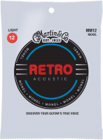 MM12 Acoustic Guitar 6-String Set Retro Monel 12-54 - set of strings