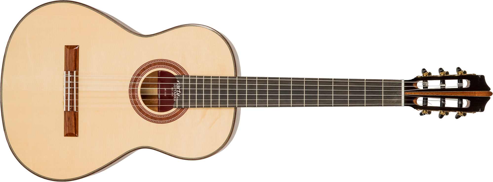 Martinez Mcg 118s Standard 4/4 Epicea Acajou Eb +housse - Natural - Classical guitar 4/4 size - Main picture