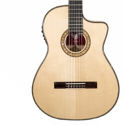 Classical guitar 4/4 size Martinez Crossover MP12-MP +Bag - Natural