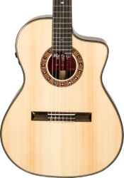 Classical guitar 4/4 size Martinez Crossover MP14-ZI +Bag - Natural