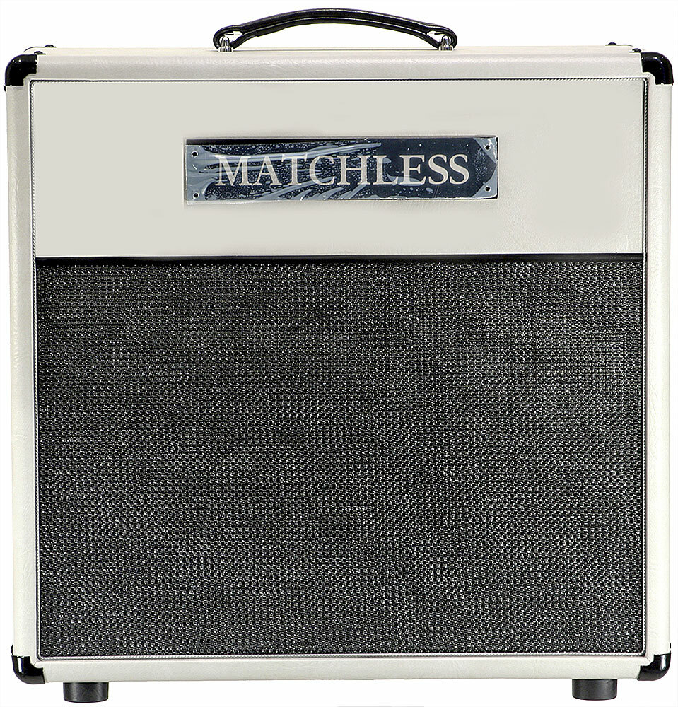 Matchless Ess 1x12 30w 8-ohms Gray/silver - Electric guitar amp cabinet - Main picture