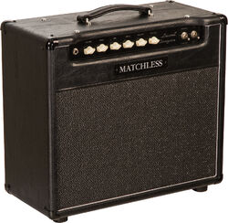 Electric guitar combo amp Matchless Laurel Canyon 1x12 w/ Reverb - Black/Silver