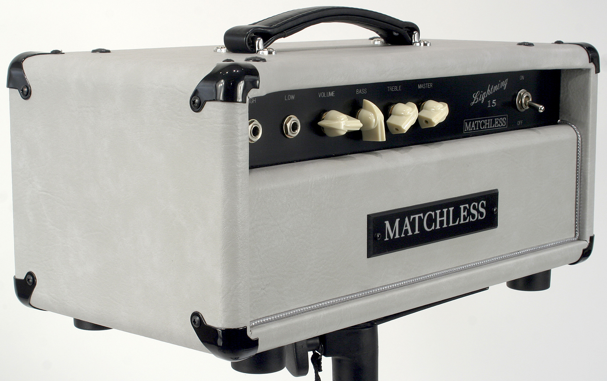 Matchless Lightning 15 Head 15w Light Gray - Electric guitar amp head - Variation 2