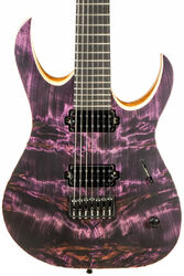 7 string electric guitar Mayones guitars Duvell Elite 7 #DF2009194 - Dirty purple