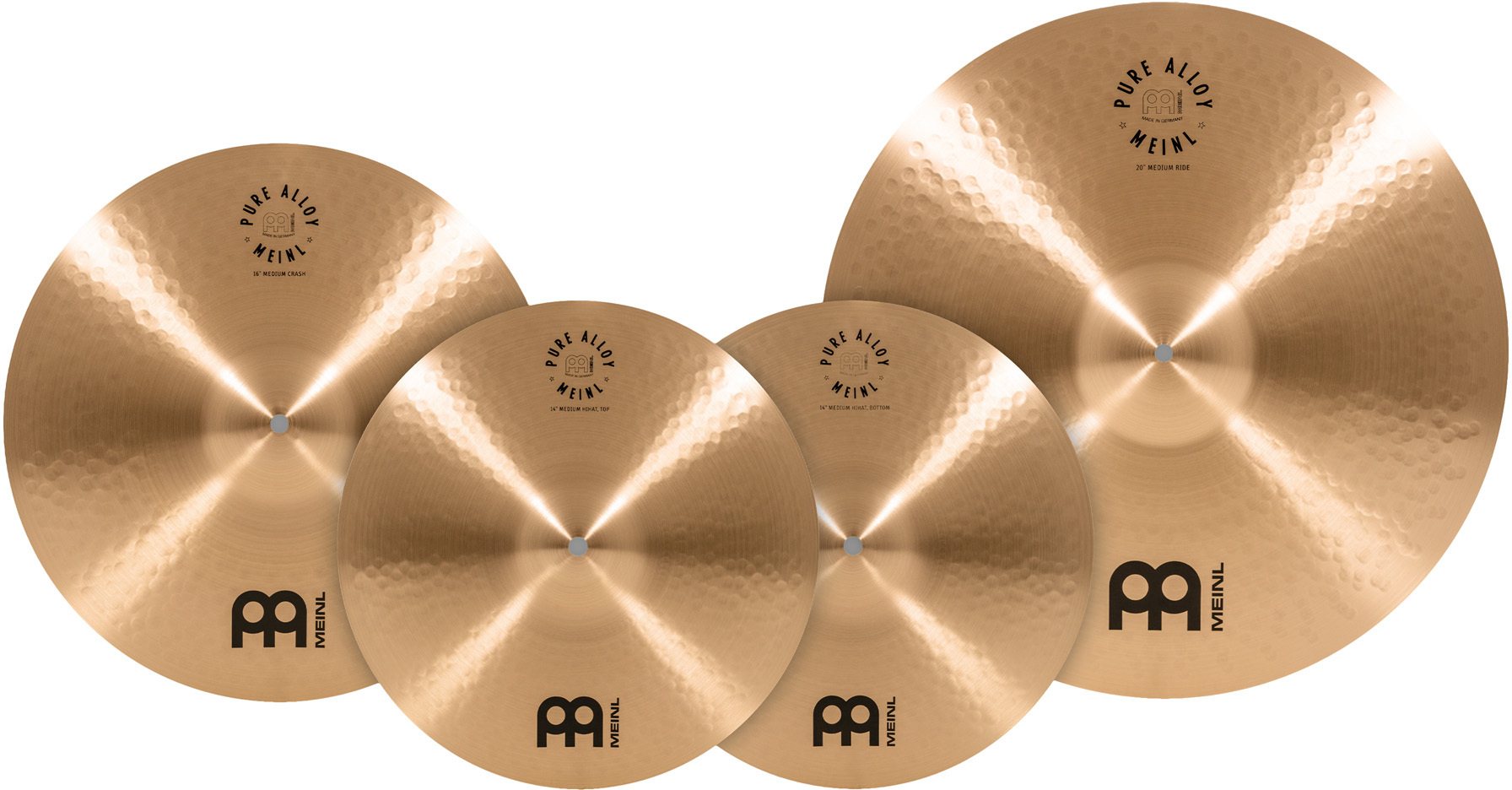 Meinl Pure Alloy Set - Cymbals set - Main picture