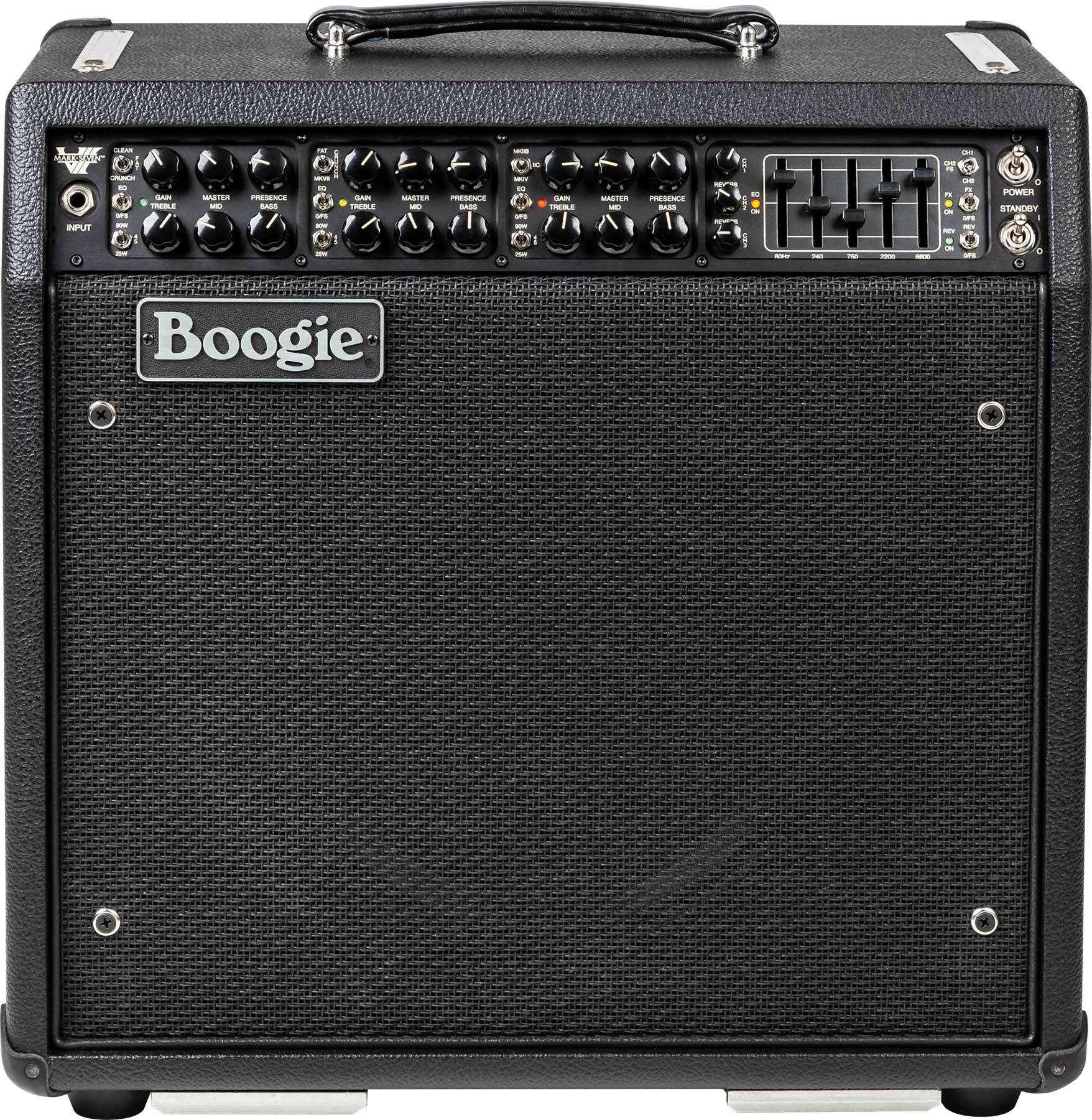 Mesa Boogie Mark Vii 1x12 Combo 25/45/90w 6l6 Black - Electric guitar combo amp - Main picture