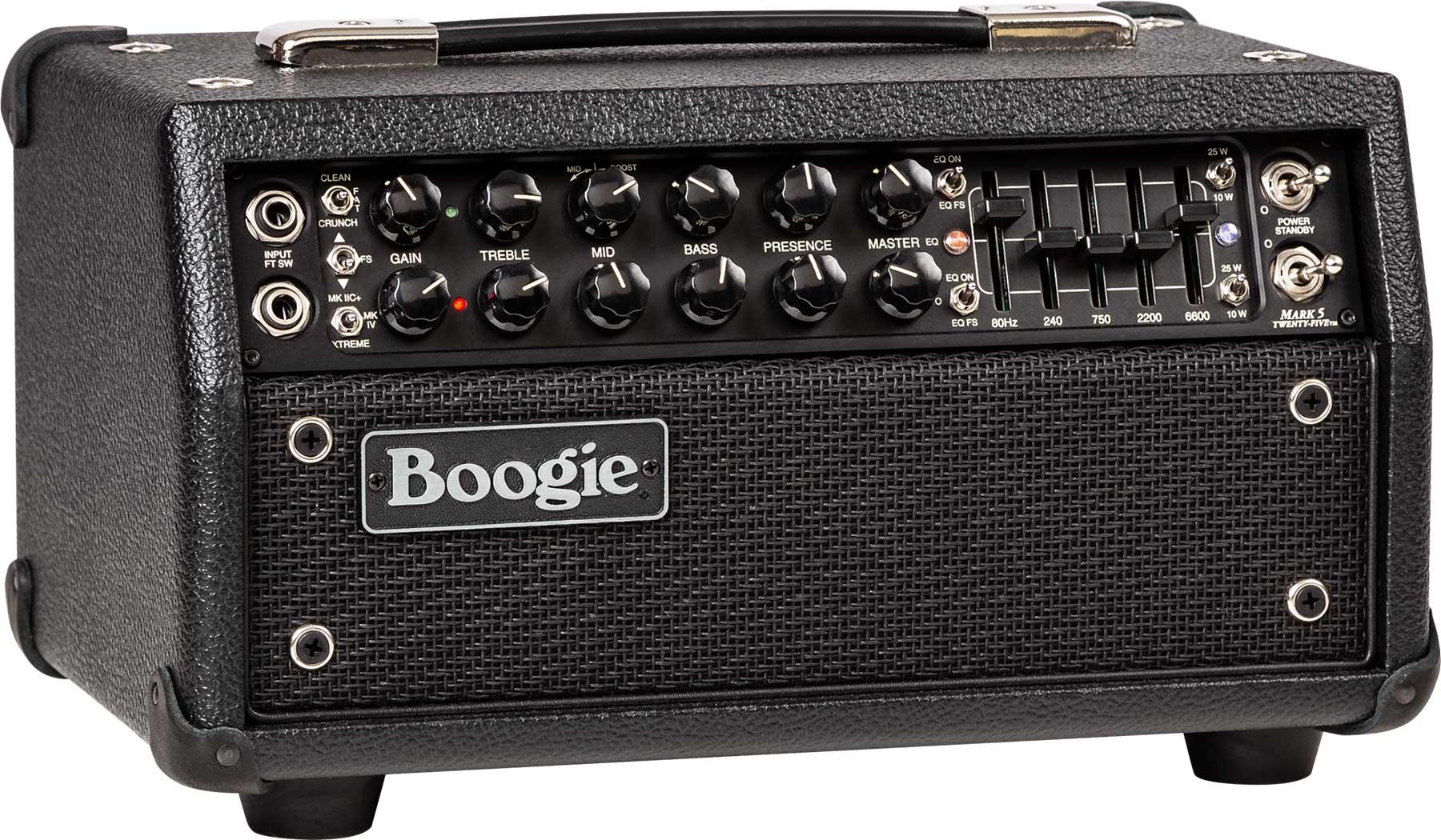 Mesa Boogie Mark Five 25 Head 10/25w El84 Black Bronco - Electric guitar amp head - Variation 1