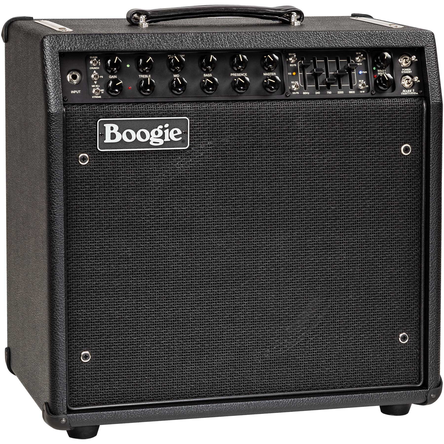 Mesa Boogie Mark Five 35 1x12 Combo 10/25/35w El84 Black Bronco - Electric guitar combo amp - Variation 1