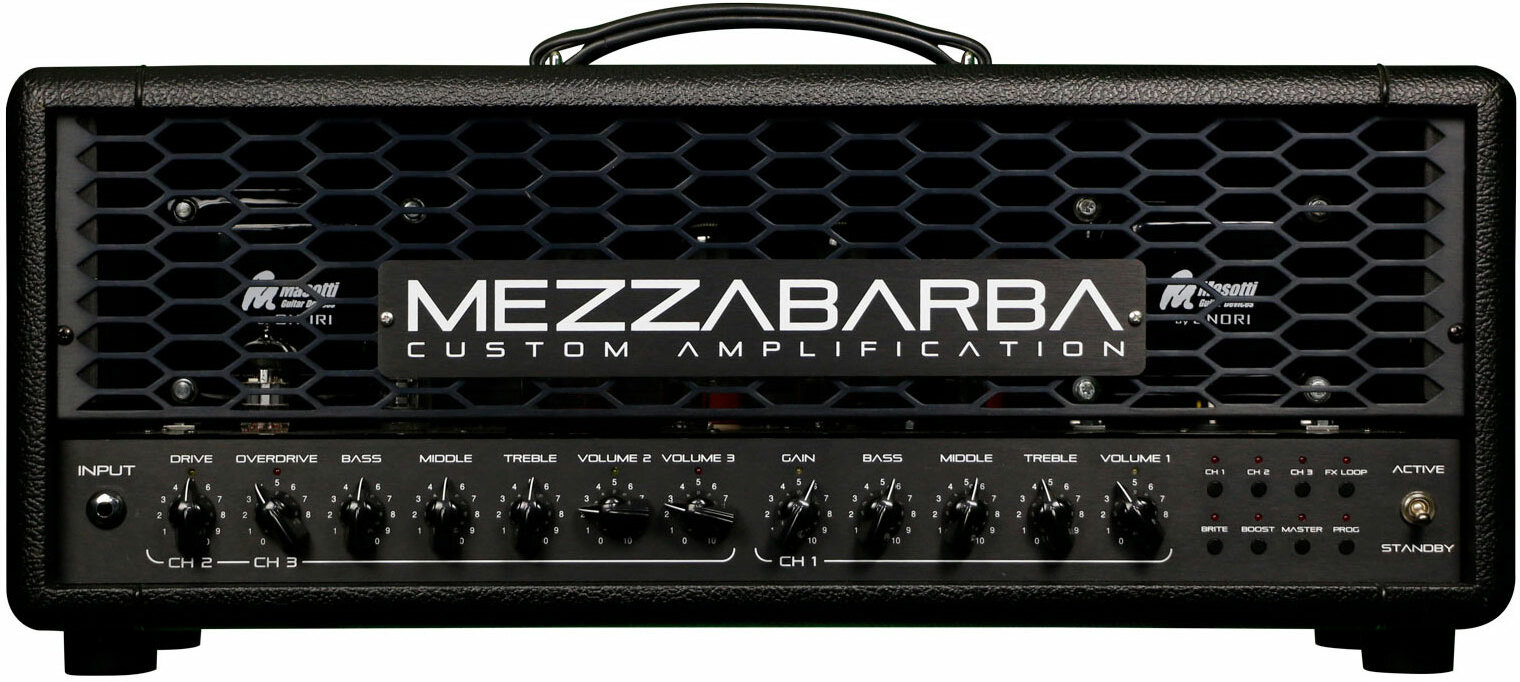 Mezzabarba Trinity Head 50w - Electric guitar amp head - Main picture