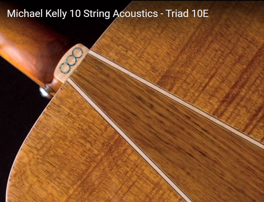 Michael Kelly Triad 10e 10-string Dreadnought Epicea Okoume/ovangkol Ova - Natural - Electro acoustic guitar - Variation 2