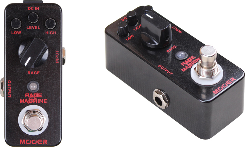 Mooer Rage Machine Distortion Metal - Overdrive, distortion & fuzz effect pedal - Main picture