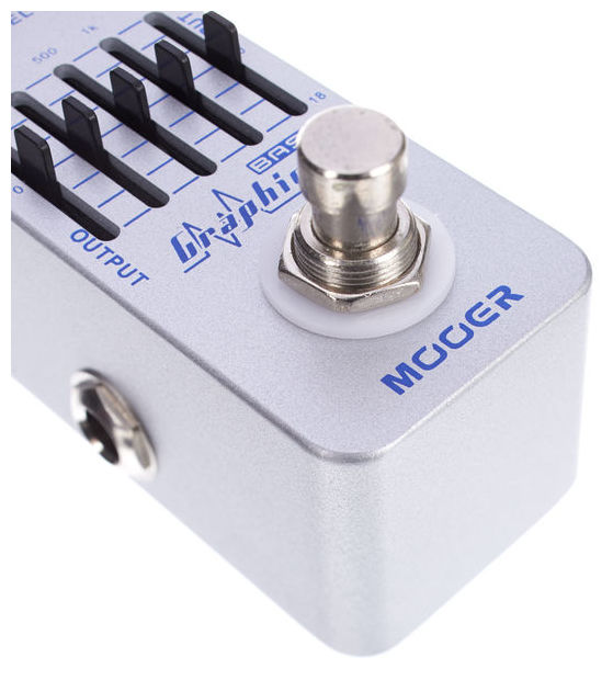 Mooer Graphic Bass - EQ & enhancer effect pedal for bass - Variation 1