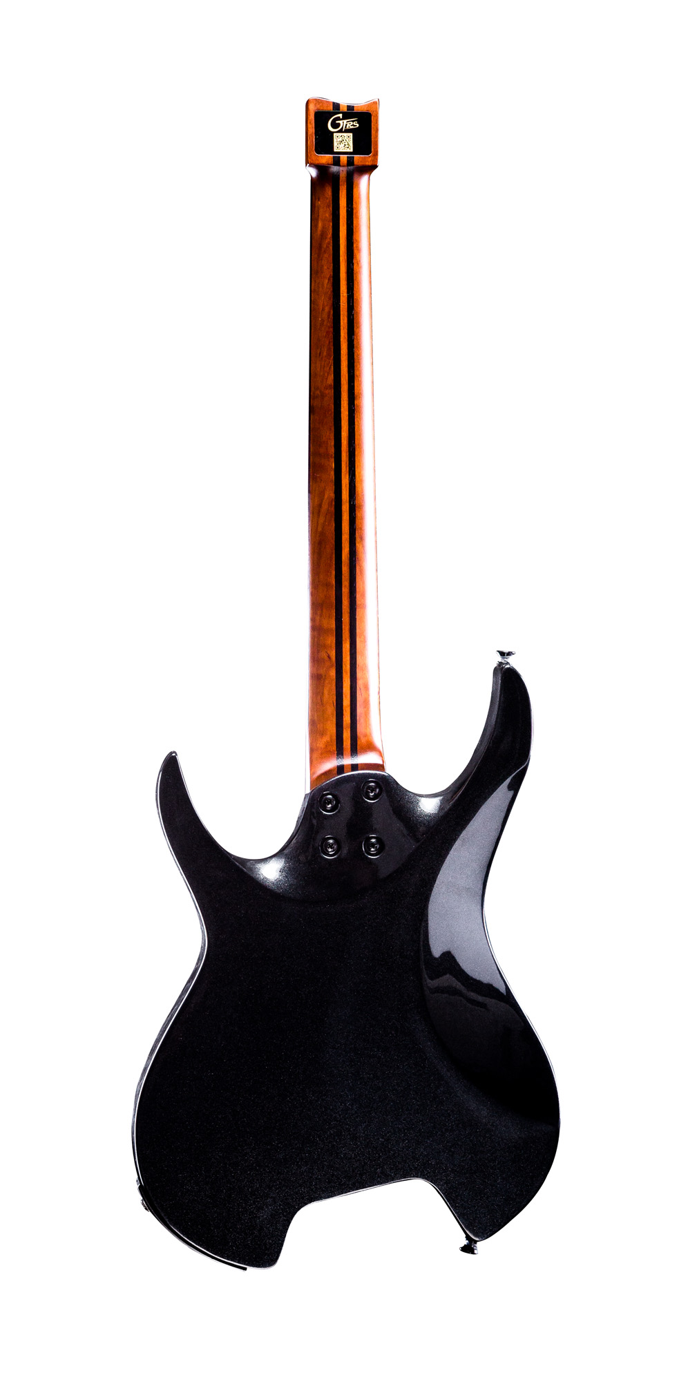 Mooer Gtrs W800 Pro Intelligent Guitar Hh Ht Rw - Pearl Black - Modeling guitar - Variation 1