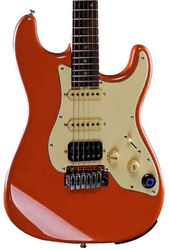 Modeling guitar Mooer GTRS Professional P800 Intelligent Guitar - Fiesta red