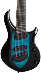 8 and 9 string electric guitar Music man John Petrucci Majesty 8 - Okelani blue