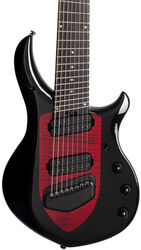 8 and 9 string electric guitar Music man John Petrucci Majesty 8 - Sanguine red