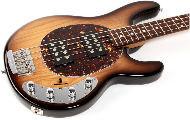 Music Man Stingray Special 2h 2020 Active Rw - Burnt Ends - Solid body electric bass - Variation 2