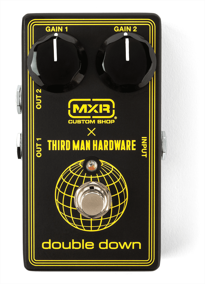 Mxr Csp042 Third Man Hardware Double Down - Volume, boost & expression effect pedal - Main picture