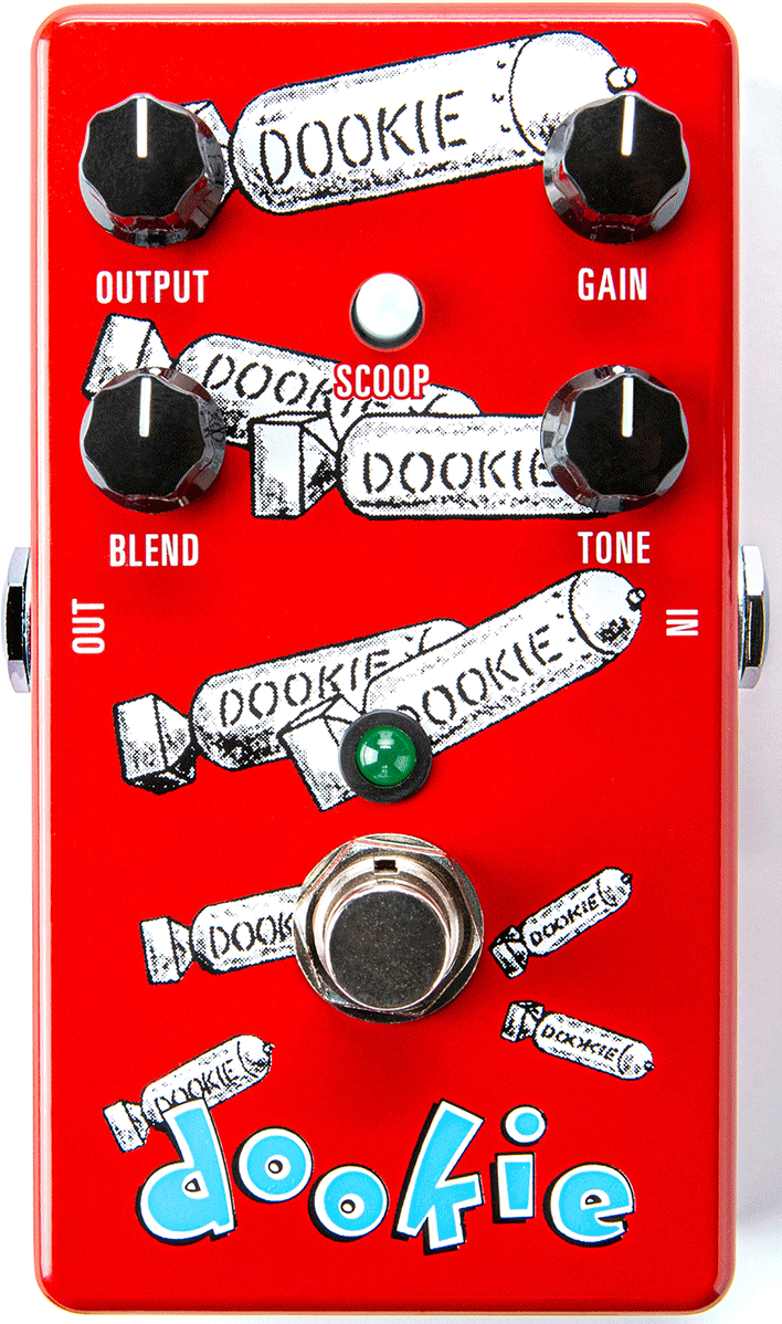 Mxr Dookie Drive V4 Limited Edtion - Overdrive, distortion & fuzz effect pedal - Main picture