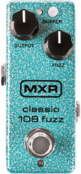 Overdrive, distortion & fuzz effect pedal Mxr Classic 108 Fuzz Mini M296
