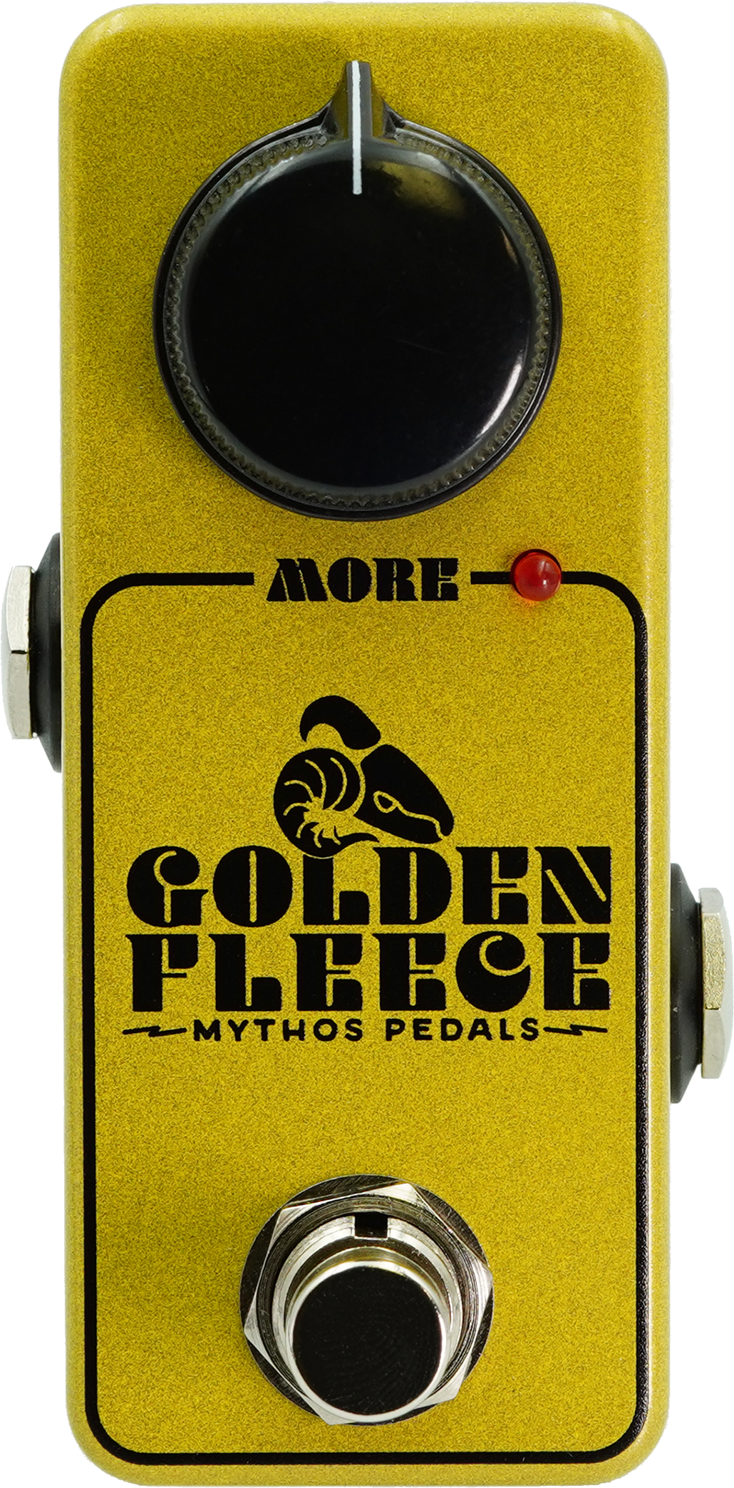 Mythos Pedals Golden Fleece - Overdrive, distortion & fuzz effect pedal - Main picture