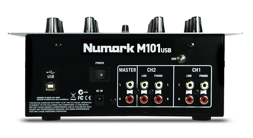 Numark M101usb - DJ mixer - Variation 2