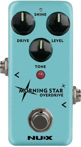 Nux Morningstar-od Mini Overdrive - Overdrive, distortion & fuzz effect pedal - Main picture