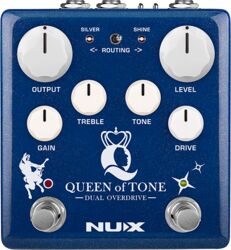 Overdrive, distortion & fuzz effect pedal Nux                            Queen Of Tone