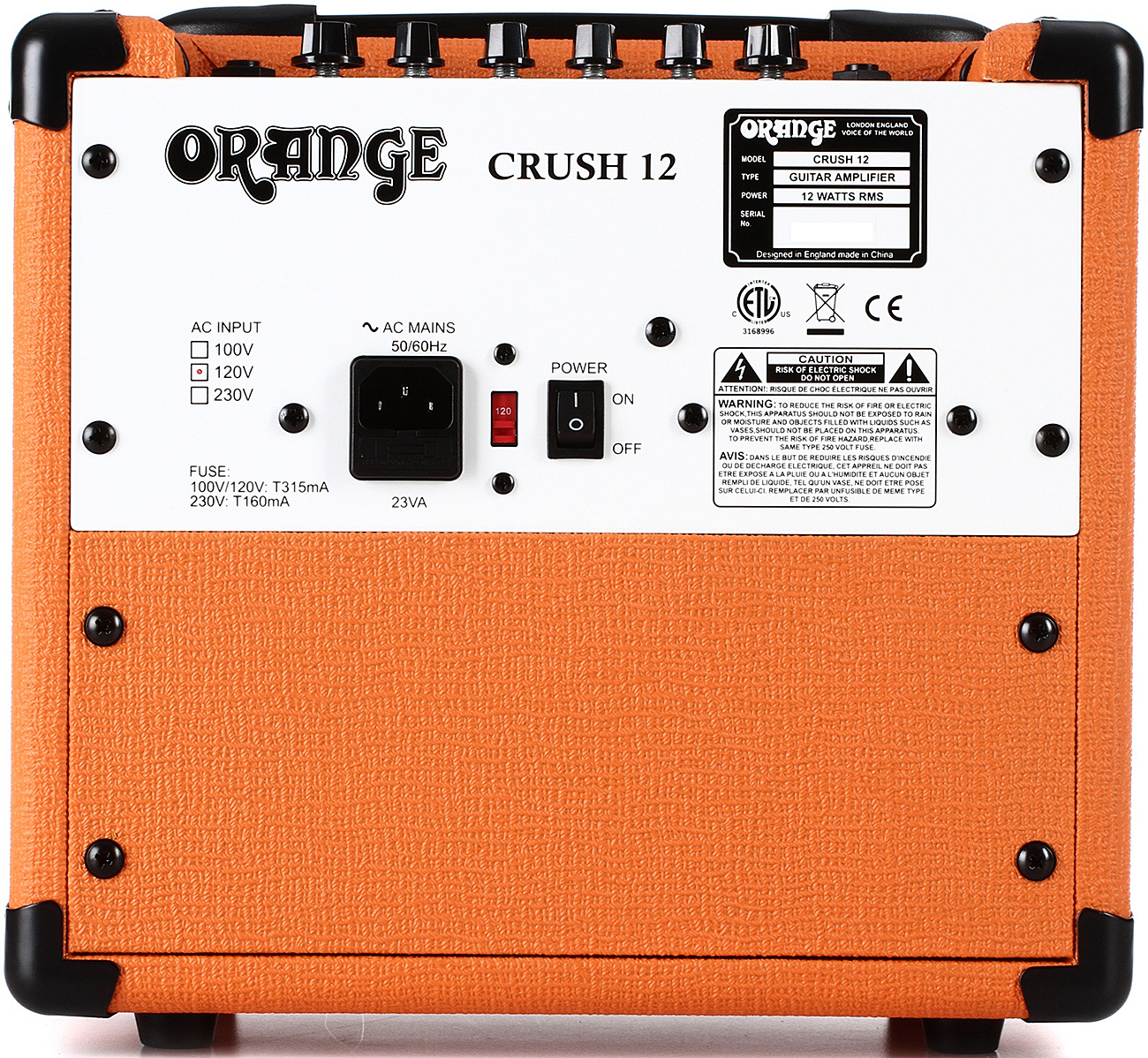 Orange Crush 12 - Orange - Electric guitar combo amp - Variation 1